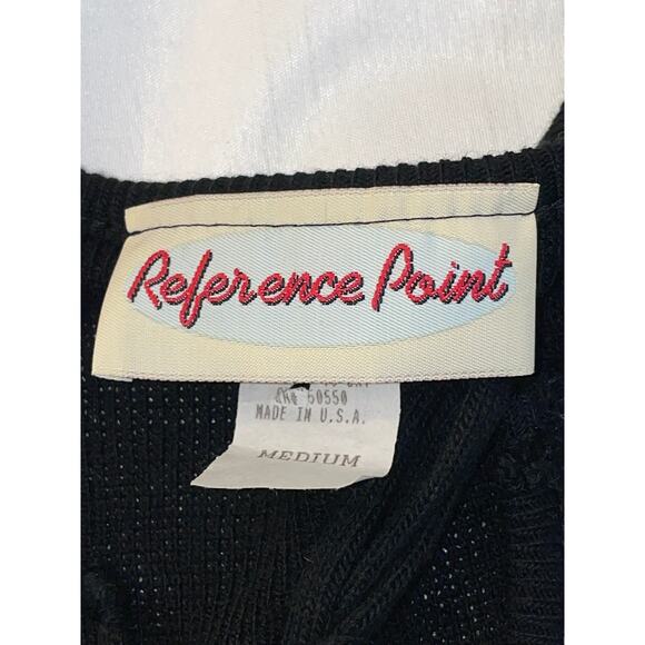 Reference‎ Point Fringe Trim Sweater - Size M - Beaded Trim - Vintage - Picture 6 of 7